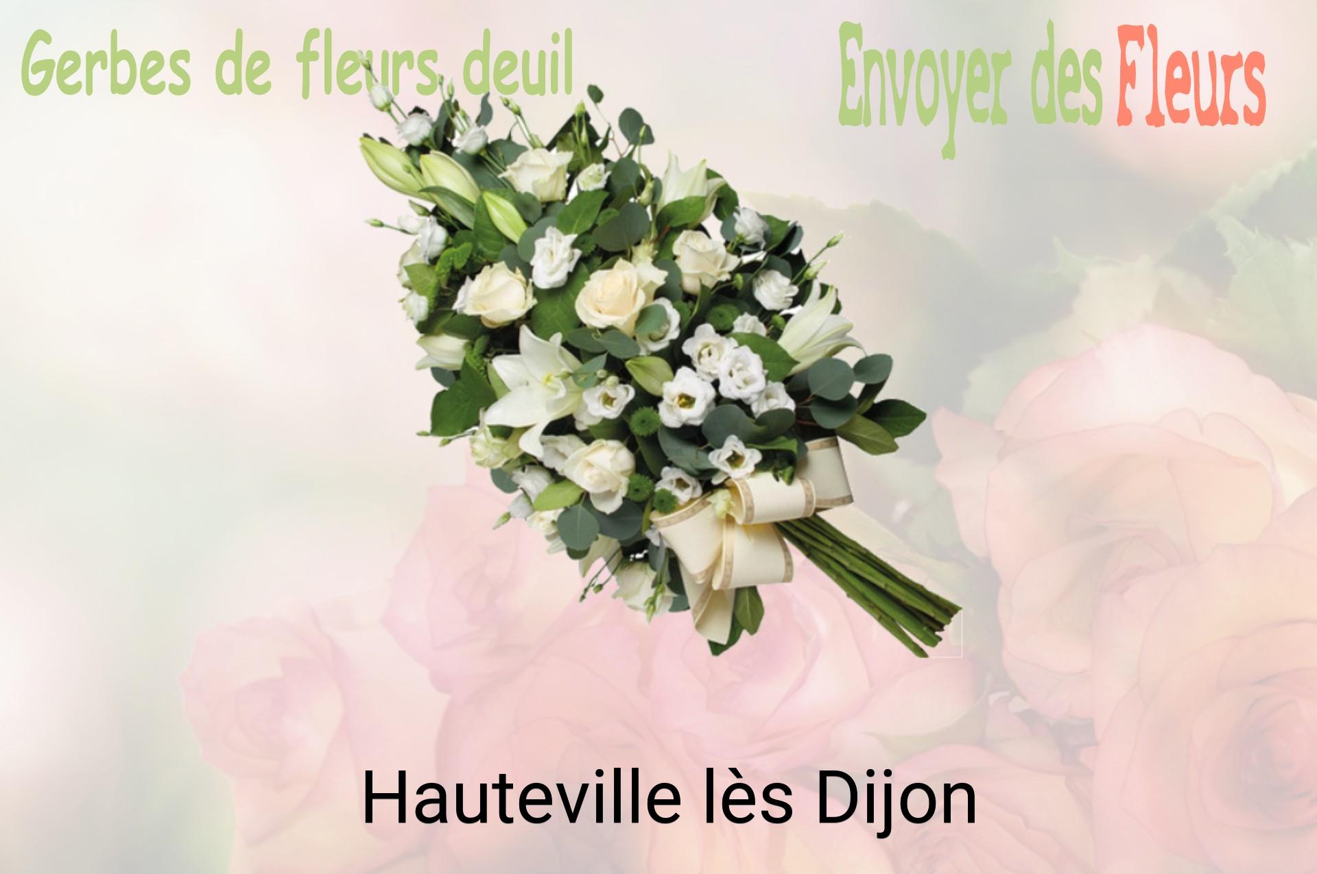 Gerbe de fleurs de deuil livrée à Hauteville-lès-Dijon